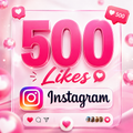 500 Aprecieri Instagram